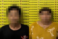 Gencar Berantas Peredaran Narkoba, Polres Ketapang Kembali Amankan Dua Pelaku di Kecamatan Air Upas