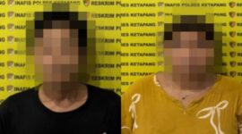 Gencar Berantas Peredaran Narkoba, Polres Ketapang Kembali Amankan Dua Pelaku di Kecamatan Air Upas
