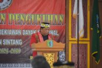 Heri Saman Minta ICDN Sintang Lakukan Riset dan Diskusi Serta Berperan Aktif Membangun Sintang