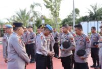 AKBP Bibit Triyono Pimpin Pemeriksaan Handphone Personel Polres Melawi