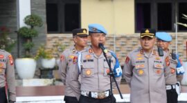 AKBP Bibit Triyono Ingatkan Personel Polres Melawi Soal Penampilan dan Kelengkapan
