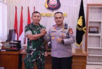AKBP Harris Batara Simbolon Sambut Dandim 1205/Stg, Letkol Arm Anggit Wijaksono, S.I.P., M.I.P., M.O.S., Perkuat Soliditas TNI-Polri