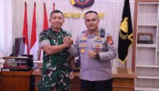 AKBP Harris Batara Simbolon Sambut Dandim 1205/Stg, Letkol Arm Anggit Wijaksono, S.I.P., M.I.P., M.O.S., Perkuat Soliditas TNI-Polri