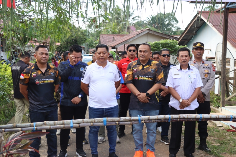 Kapolres Melawi Dorong Prestasi Pemuda Lewat Turnamen Volly 2026