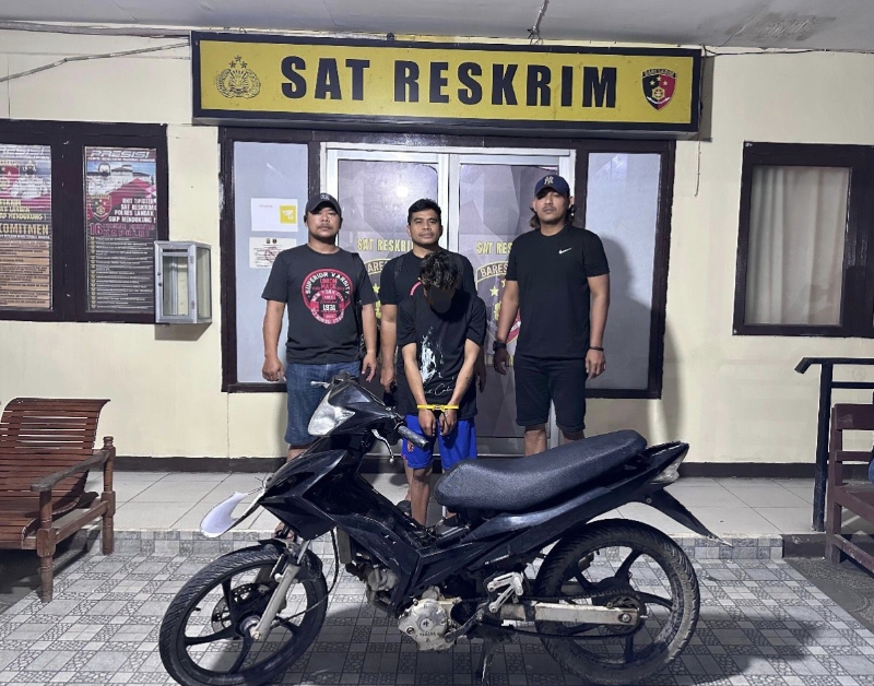 Pelaku Curanmor dan Pencurian Laptop Tak Berkutik, Jatanras Satreskrim Polres Landak Bertindak Cepat