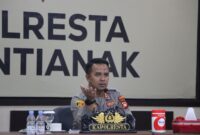 Kapolresta Pontianak, Kombes Pol Endang Tri Purwanto, S.I.K., M.Si.