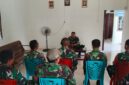 Danramil 08/Paloh Kapten Inf Aris Yudi Yana Tekankan Disiplin Lewat Jam Komandan