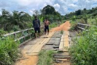 Akses Warga Terganggu, TMMD Ke-128 Kodim 1204/Sanggau Siap Bangun Jembatan Tanak