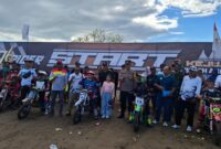 Polsek Matan Hilir Selatan Polres Ketapang Laksanakan Pengamanan Kejuaraan Grasstrack Fun Race Beach & Sand Race “STOP BALAP LIAR”