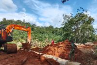 TMMD Ke-128 Kodim 1204/Sanggau Tingkatkan Infrastruktur Desa di Kecamatan Kembayan