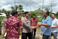 Waka Polres Melawi Kompol Aang Permana, S.I.P., S.H., M.Tr.Opsla Pantau Pengamanan Perayaan Kenaikan Isa Almasih