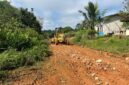 Satgas TMMD Ke-128 Kodim 1204/Sanggau Kebutan Peningkatan Jalan Semayang–Desa Persiapan Tanak, Progres Capai 73,10 Persen