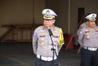 Direktur Lalu Lintas Polda Kalbar Kombes Pol. Valentinus Asmoro