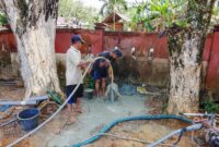Satgas TMMD Ke-128 Wujudkan Akses Air Bersih di Kelurahan Setapuk Besar