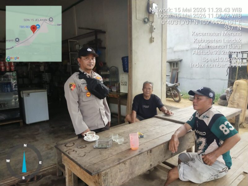Suasana Akrab Saat Patroli Dialogis, Polisi dan Warga Bahas Keamanan Lingkungan