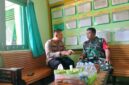 Kapolsek Mempawah Hulu IPTU Freddy Surya Purnama Perkuat Sinergitas TNI-Polri melalui Kunjungan ke Koramil