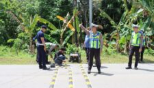 Polres Melawi dan Dishub Tingkatkan Keselamatan Lalin dengan Speed Trap