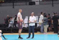 Irjen Pol. Dr. Pipit Rismanto, S.I.K., M.H. Cek Gladi Opening AVC Men’s Volleyball Champions League 2026